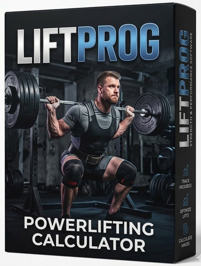 Powerlifting programming visual